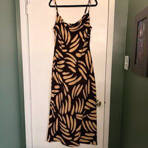 Printed Slip Dress - City Chic